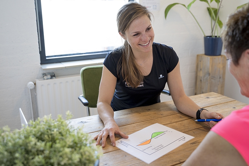 Werkwijze fysiohatert